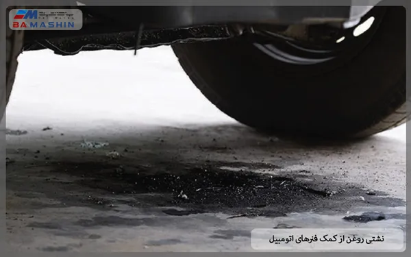 نشتی روغن از کمک فنرها