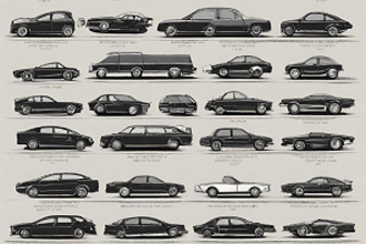 بررسی انواع خودرو ها از نظر بدنه و وزن