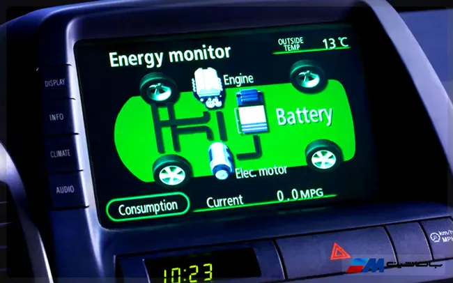 رانندگی با ماشین هیبرید