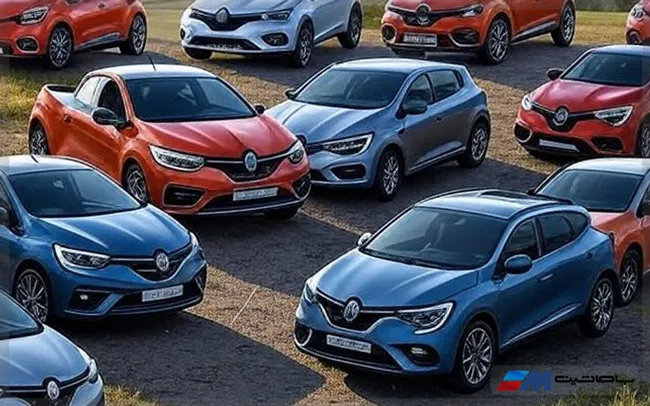 محصولات و خودروهای رنو