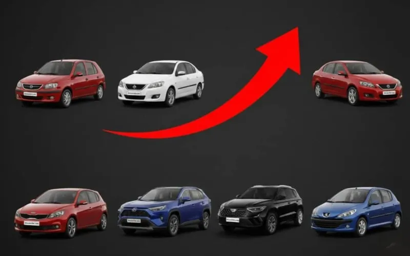 قیمت روز خودرو 9 آذر ۱۴۰۴: جهش ۱۰ تا ۳۵۰ میلیونی در بازار داخلی و وارداتی